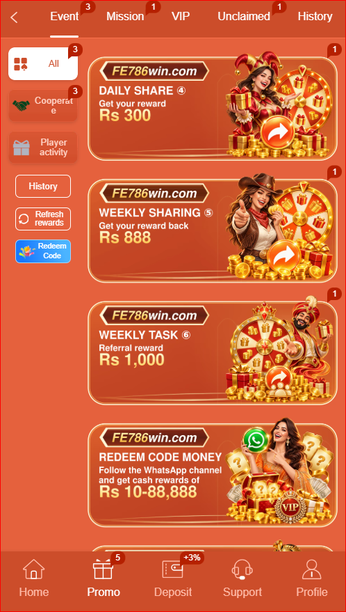 fe786win game